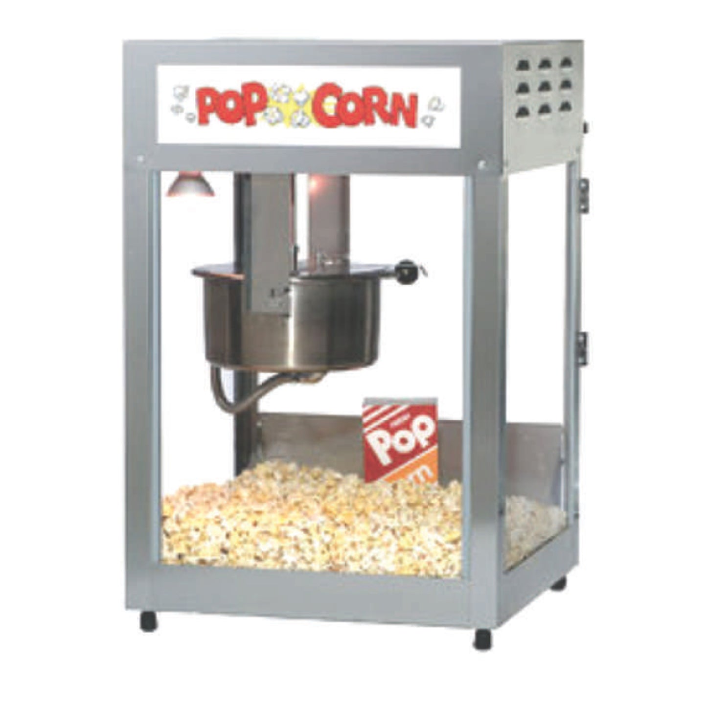 POPCORN MACHINE WITHOUT GLASS