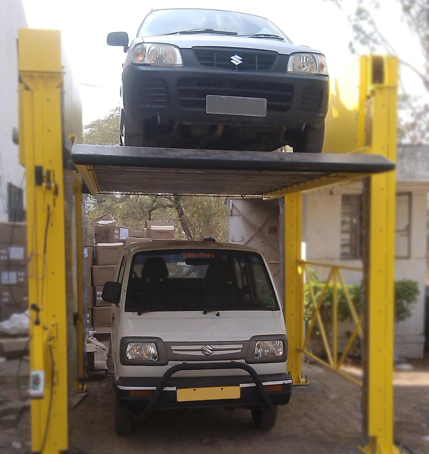 4 Pole Electro Mechanical Stack Car Parking
