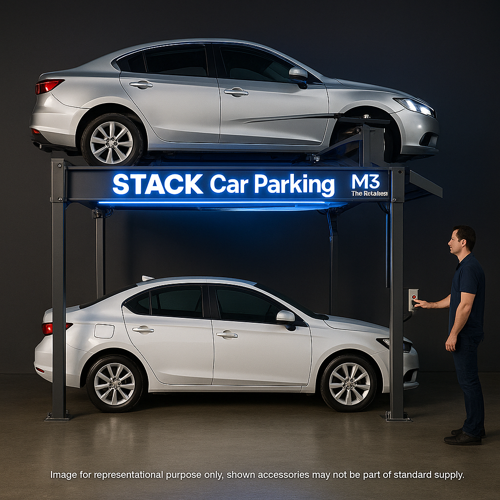 4 Pole Electro Mechanical Stack Car Parking