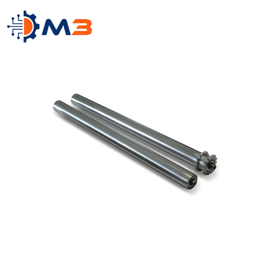 SS 304 Powered Duplex Sprocket Rollers 80  Diameter Brand M3T (Set of 5 Rollers )