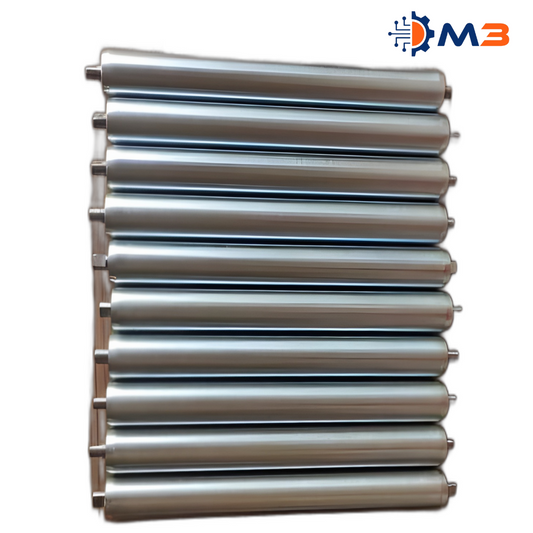 SS 304 Unpowered Rollers 80 Diameter Brand M3T (Set of 5 Rollers )